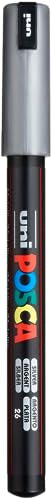 uni® POSCA PC-1MR Water-Based Paint Markers, Extra Fine Tip (0.7mm), Silver - size: 1 Count (Pack of 1)