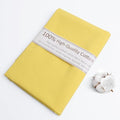 Bright Yellow Cotton Fabric, Natural 100% Cotton Poplin Fabric by The Yard 59 Inches Wide Lining Fabric for Sewing Apparel Cloth Soft Embroidery Quilting, 1 Yard - color: Bright Yellow, size: 1 Yard