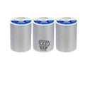 Coats & Clark Dual Duty All Purpose Sewing Thread 230A 400 Yards Each Spool 3 Pack Bundle with Bella's Crafts Needle Threaders (Nugrey) - color: Nugrey