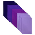 Jtnohx Soft Felt Sheets Felt Fabric for Crafts 4 Colors 40Pcs Purple Series - color: Purple Series