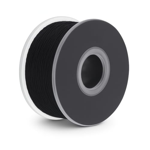 Mandala Crafts Black 15J SA156 Prefilled Bobbin Thread, 144 PCs - color: Black, size: Size A 144 X 142 Yards