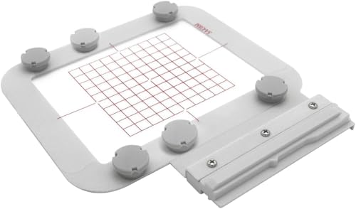 Sew Tech Magnetic Embroidery Hoop for Brother, 4x4in 100x100mm Round SA438 - size: 4"x4" - SA438M