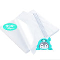 Craftido 12"x10" 150 Sheets No Show Mesh Embroidery Stabilizer Backing - size: 10"x12" 100sheets