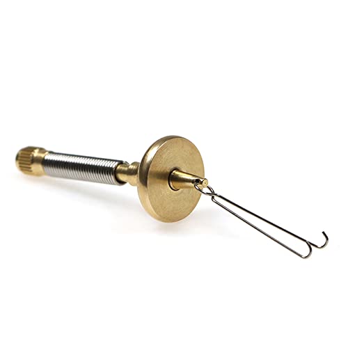 HERCULES Fly Tying Tools, Fly Tying Kit with Bobbin Thread Holder, Wire Threader, Knot Whip Finisher, Hackle Plier, Bodkin, Fly Fishing Lure Making Accessories - color: Twister