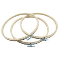 Marvexi 8inch Wood Embroidery Hoop, 3Pcs - size: 8"