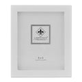 Lawrence Frames White Wood Picture Frame, Gallery Collection, 4x5 - color: White, size: 4x5