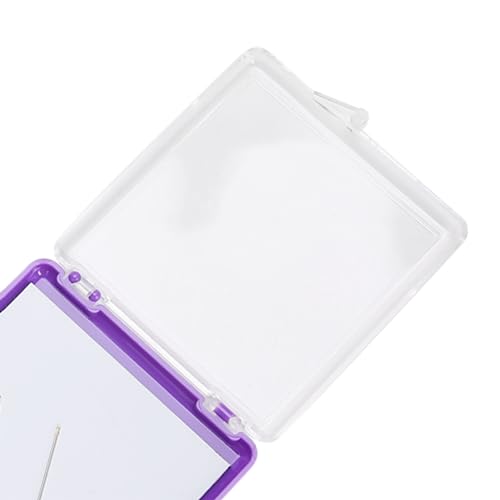 Zerodis 2 Pcs Needle Storage Case with Magnetic, Multifunction DIY Auxiliary Tool Magnetic Needle Keeper for Cross Stitch Sewing Knitting Pin Organizer
