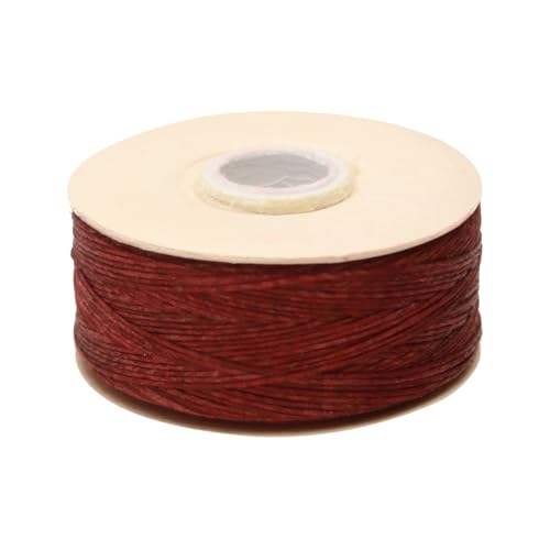 The Beadsmith Nymo Thread, Made of Nylon - size: Size D, 64 Yards, style: Red