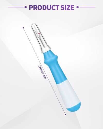 Needle and Thread Seam Ripper, Rippers for Sewing and Thread (Navy Blue) - color: Navy Blue