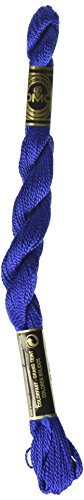 DMC 115 5-796 Pearl Cotton Thread, Dark Royal Blue, Size 5