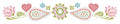 Design Works Crafts T232160 Tobin Paisley Heart, 20" x 30" Stamped Pillowcases for Embroidery