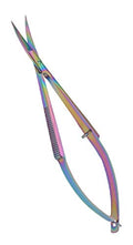 Embroidery Sewing Scissor - Titanium Spring Action Scissor 4.75" - German Stainless Steel, Curved Tip, Snips, Thread Cutter - By The Unique Edge