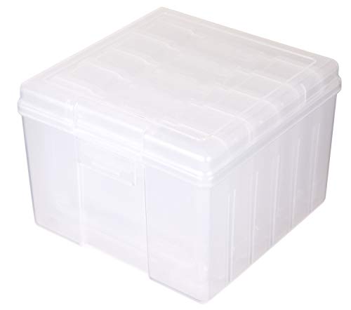 ArtBin 6947ZZ Photo & Craft Organizer Set, Large Box with [5] Plastic Storage Cases Inside, Clear - style: Large Box with 5-Pack inside