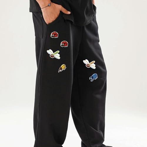 18PCS Mini Insect Embroidered Patches, Self Adhesive Sew On Appliques - color: Insect