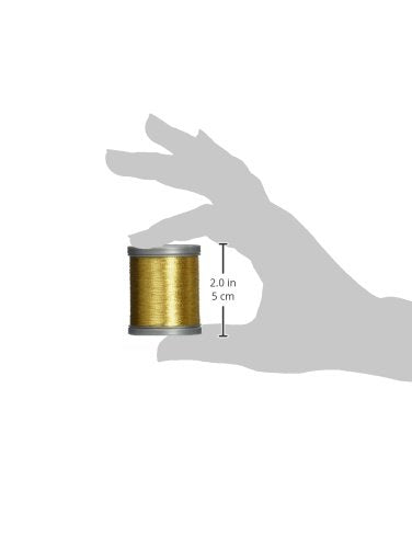 Coats Metallic Thread 125yd, Gold