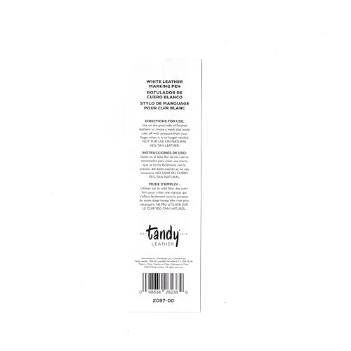 Tandy Leather Marking Pen Easy to Remove Guide Marks for Cutting