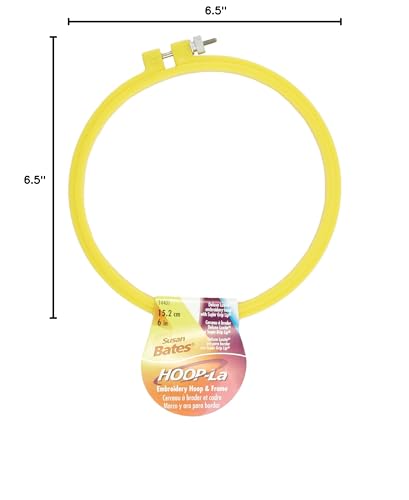 Hoop-La Embroidery Hoop, 6-Inch