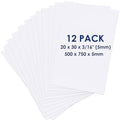 Foam Board 20 x 30 x 3/16"(5mm), Foam Core Board Sheets, White Poster Board - size: 20x30 in 12 Pack