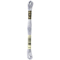 DMC 117-415 Six Stranded Cotton Embroidery Floss, Pearl Gray, 8.7-Yard