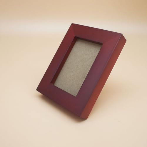 2x3 Picture Frames RED Solid Wood Frame, - color: Red, size: 2x3