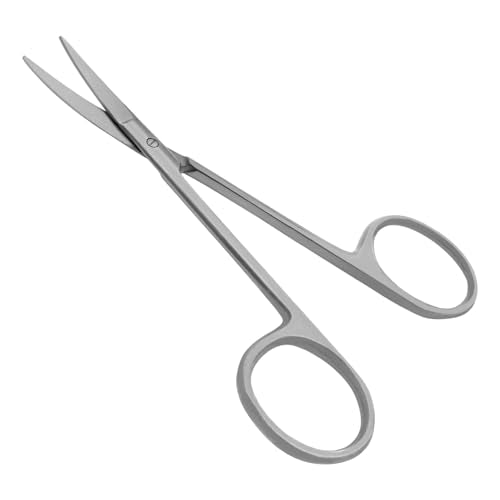 Iris Scissors 4.50" Str/Cud/Angled TC Tungsten Carbide, Supercut O.R. Grade (O.R. Grade Curved) - style: O.R. Grade Curved