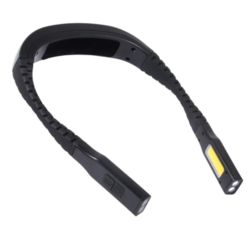 Neck Reading Light, Rechargeable Book Light, 3 Color Modes - style: Side Light