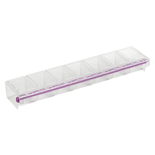 Craft Mates Bead Organizer, 7 Locking Compartments, Plastic Storage (2XL) - style: 7 Locking Compartments (2XL)