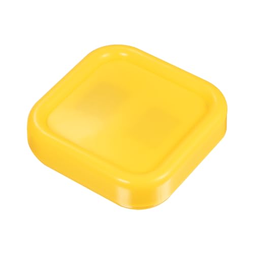 HARFINGTON Magnetic Pin Cushion Square Sewing Pin Holder Yellow - color: Yellow