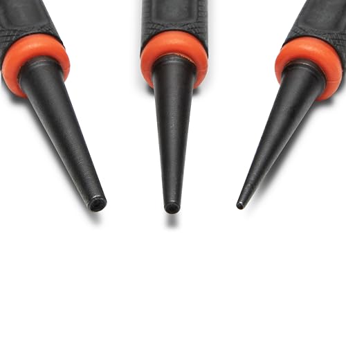Crescent 3 Piece Set, 5" Gripped Punch - CNPS12332G - style: 3 Pc. Gripped