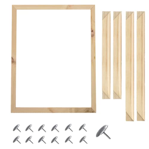 40X50 cm Wooden Frame DIY Picture Frames Art Suitable for Home Decor Painting Digital Diamond Drawing Paintings, Display Pictures 16x20 picture frames for wall (40 * 50CM) - color: 40*50CM
