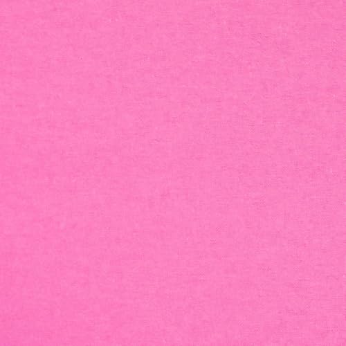RTC Fabrics 42"/43" Wide 100% Cotton Flannel Solid Hot Pink Color DIY Crafting, Quilt, Sewing Fabric 2 Yard precut - color: Hot Pink, size: 2 yard pre cut
