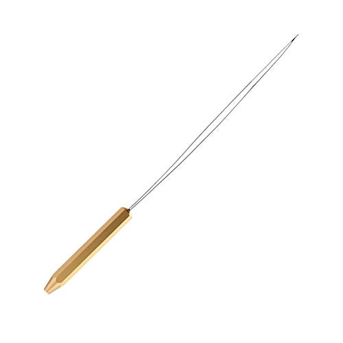 HERCULES Fly Tying Tools, Fly Tying Kit with Bobbin Thread Holder, Wire Threader, Knot Whip Finisher, Hackle Plier, Bodkin, Fly Fishing Lure Making Accessories - color: Threader