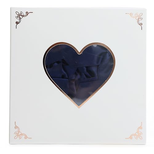 Self Adhesive Navy Blue Satin Ribbon Bows for Crafts 3", 50 Pack - color: Navy Blue