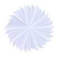 Solid White Cotton Hankderchiefs for DIY Drawn Embroidery Party 28 Square - color: A01-25pcs