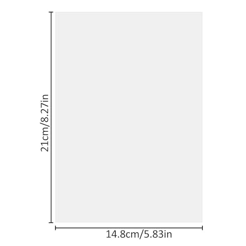 Tracing Paper Pad, 100 Sheets A5 Translucent Drawing Paper for Sketching - size: A5
