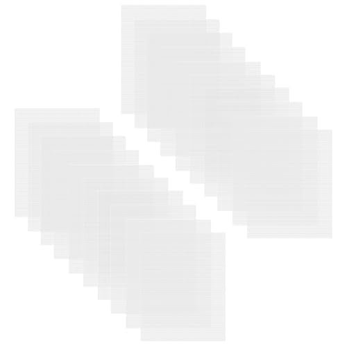 Caydo 20 Pieces 7 Count Plastic Mesh Canvas Sheets, Eye Mesh 10.5x13.5 Inch - color: Clear White - 20pcs