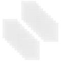 Caydo 20 Pieces 7 Count Plastic Mesh Canvas Sheets, Eye Mesh 10.5x13.5 Inch - color: Clear White - 20pcs