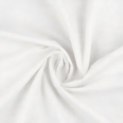 100% Cotton Fabric 5 Yards 59 Inch Width Natural Color - color: Natural Color, size: 5 YARDS