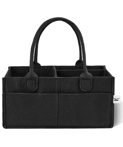 Mr. Pen- Baby Diaper Caddy Organizer, Black, Medium - color: Black, size: 1 Pack, Regular