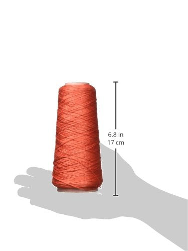 DMC 5214-350 Six Strand Embroidery Cotton 100 Gram Cone, Coral Medium - color: Blue Violet Medium