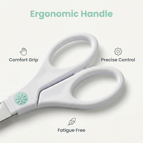 2-Pack Precision Craft Scissors for Sewing Embroidery and Paper