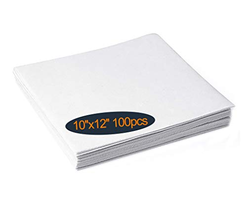 HimaPro Tear Away Embroidery Stabilizer Backing 1.8 Ounce Medium Weight(12" x 10" x 100 Sheets) - Great for 5 x 7 and 6 x6 Hoops - color: 12" x 10" x 100 Sheets