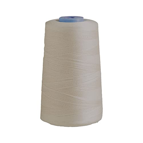 Connecting Threads Cream 100% Cotton Thread Cone - color: Cream