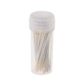 Kamonda 100 Pieces Tail Embroidery Fabric Cross Stitch Needles Craft Tools Size 26 for 14CT Cross Stitch Needle Gold