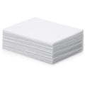 15Pcs White Stiff Felt Fabric Sheets, 8"x 12" Felt Sheets for Crafts(White)