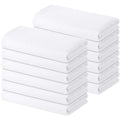 Homaxy 100% Cotton Waffle Weave Kitchen Towels, 12 Pack, White - color: White, size: 16 x 26 - 12 Pack