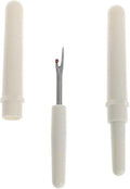 2Pcs White Pointed Seam Ripper, Sewing Tool, Plastic Handle, Thread Cutter, Seam Ripper for Sewing, Thread Ripper Fashion Processing, Sewing Seam Rippers,Sewing Notions and Supplies