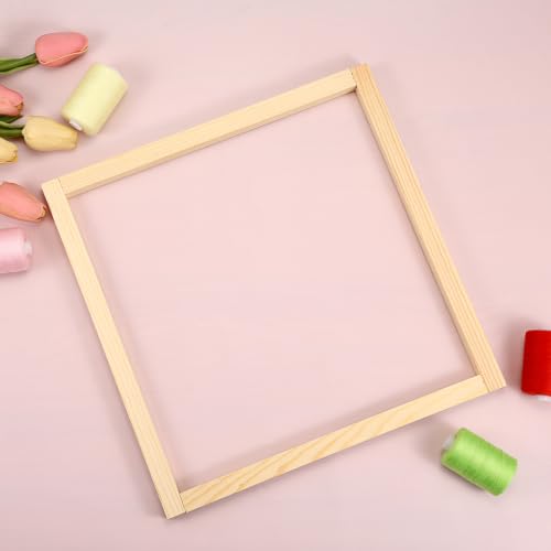 OwnMy 12 Inch Needlepoint Stretcher Bars Wood Stretcher Bars for Needlework - size: 12 Inch