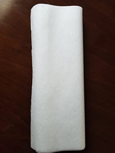 Vilene in Bulk! Water Soluble Backing for Free Standing Lace 8inch x 10yards, 8inch x 10 yards