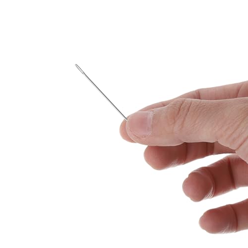 uxcell 25Pcs Hand Sewing Needles, 2 Inch Length Large Eye Stitching Needles Metal Sewing Needle Easy to Thread for Sewing Mending - size: 2"
